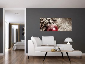 Obraz - Vianočné ozdoby (120x50 cm)