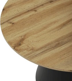 Set dvoch konferenčných stolíkov CT-F4150 ART dub artisan / čierny