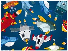 Artgeist Fototapeta - Spaceships Veľkosť: 294x231, Verzia: Samolepiaca