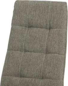 Moderná jedálenská stolička ARIS v hnedom odtieni