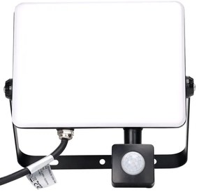 Aigostar - LED Reflektor so senzorom LED/50W/230V 6500K IP65 čierna