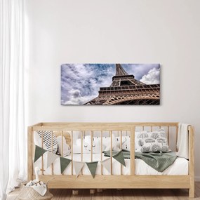 Obraz Eiffelovej veže (120x50 cm)