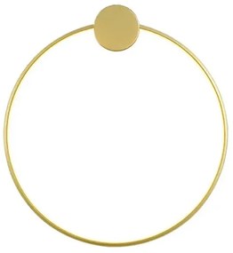 Toolight Toolight, LED nástenné svietidlo 40cm 17W APP1387-CW, zlatá lesklá, OSW-00911