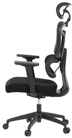 Autronic BONTEC Kancelárska stolička, synchrónny mechanizmus, čierna sieťovina, KA-Y358 BK Farba: Čierna