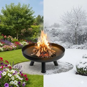 Bauerkraft Veľké liatinové ohnisko - 60 cm