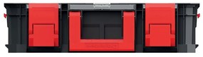 Prepravný box C, 51,7 × 33,1 × 13,4 cm, prepážky, čierna