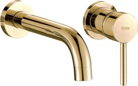 Rea Lungo - podomietková umývadlová batéria, iBox, zlatá lesklá, REA-B8559