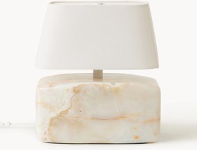 Stolová lampa's jadeitovou základňou Maleo