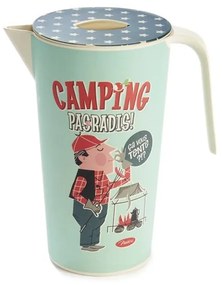 Džbán "Camping pas un radis" D 17,5 x D 12 x H 22,8 cm - 1,7L, bambus