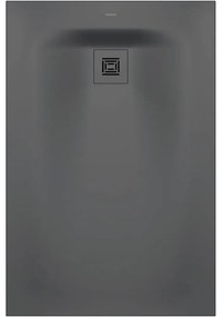 DURAVIT Sustano obdĺžniková sprchová vanička z materiálu DuraSolid, Antislip, 1200 x 800 x 30 mm, tmavo šedá matná, 720276650000000