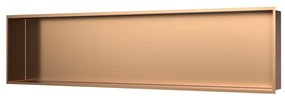 Vstavaná polička SAT Aurum ružovozlatá 119x26 cm SATAURN12128BRG