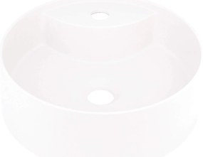 Deante Silia, umývadlo na dosku s otvorom na batériu 360x360x125mm, biela matná, DEA-CQS_AU4B