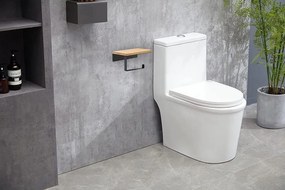 Tutumi Tutumi, držiak WC papiera 322747, čierna-hnedá, REA-07010