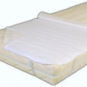 Nepremokavá posteľná plachta s gumičkou na rohoch - 90x200cm