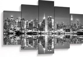 Obraz - New York, čiernobiely (150x105 cm)