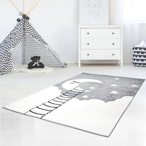 Dekorstudio Detský koberec BEAUTY sivé nebo Rozmer koberca: 120x170cm