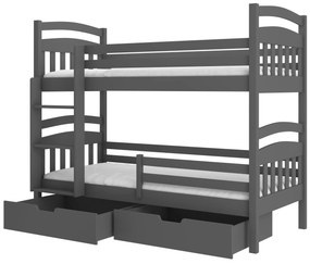 Poschodová detská posteľ 180x80 cm. Akcia -15%. Vlastná spoľahlivá doprava až k Vám domov. 1052253