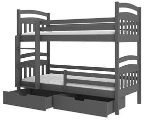 Poschodová detská posteľ 180x80 cm. Akcia -19%. Vlastná spoľahlivá doprava až k Vám domov. 1052253