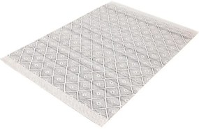 Koberec Tasco TSC04 bielo-sivý