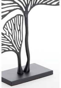 Kovová soška (výška 48 cm) Leaf – Light &amp; Living