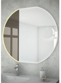 LED zrkadlo do kúpeľne možnosť stmievania 80x30 cm