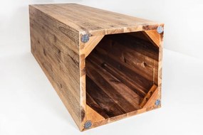 Drevený odkladací stolík Columna - 50 cm