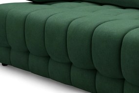 Rozkladacia pohovka Tuko s úložným priestorom – zelená pletenina Freya 210-09