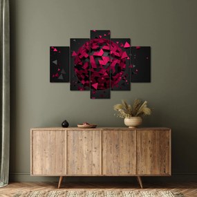 Obraz 3D abstrakcie (150x105 cm)