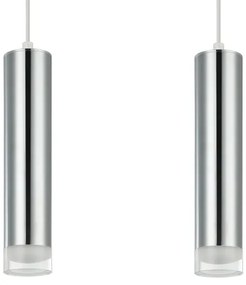 Luster na lanku ARMIN 2xGU10/10W/230V lesklý chróm
