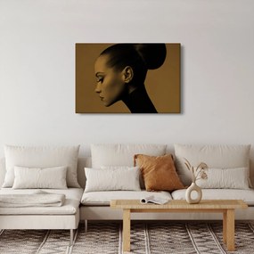 Obraz - Žena z profilu (90x60 cm)