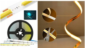 BERGE LED pásik COB Neon 24V - 480D - 9W/m - IP20 - 990lm - 50m - neutrálna farba