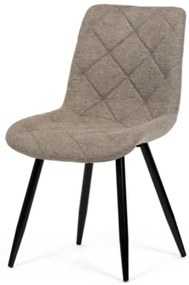 Jedálenská stolička Autronic 52x87 cm hnedá látka CT-382 CRM2