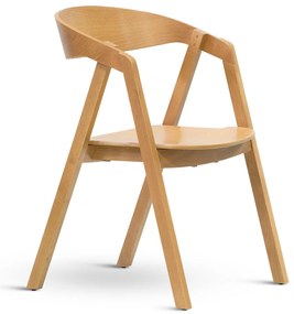Stima stolička GURU buk s masívnym sedákom Vyberte odtieň ->: Dub morenie