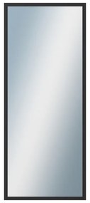 DANTIK - Zrkadlo v rámu, rozmer s rámom 50x120 cm z lišty Hliník čierna (7005021)