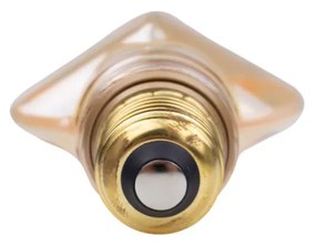 ECOLIGHT Dekoratívna LED žiarovka E27 4W 200lm G80 Amber Retro - rada ZERO