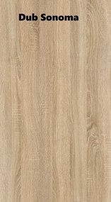 OKRÚHLY JEDALENSKÝ ROZKLADACÍ STÔL HAROLD 100 / 176 cm KAŠMÍR