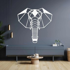 SENTOP | Geometrický slon z dreva – nástenná dekorácia na stenu  I SENTOP PR0237