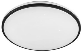 Livarno home Stropné LED svietidlo s efektom hviezdnej oblohy (s čiernym lemom)  (100366535)