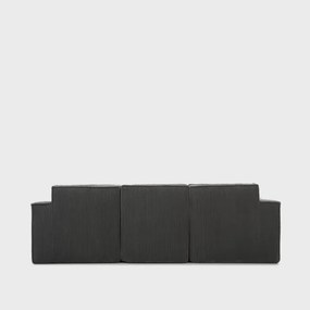 Trojmiestna sedačka LYKKE tmavosivá 746857