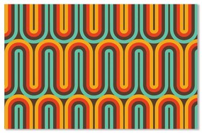 Sablio Prestieranie Retro vlny: 40x30cm