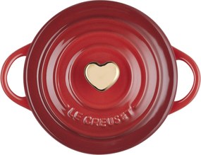 Zapekací a servírovací hrniec Mini Cocotte Heart 250 ml morská soľ
