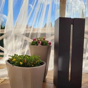 Kratki ROMEO/CZARNY/TUV - BIO krb ROMEO 113,6x35,9 cm 2kW čierna