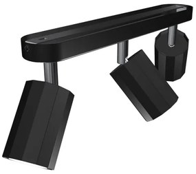 Bodové svietidlo BELLO 3xGU10/8W/230V čierna