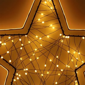 Brilagi - LED vonkajšia vianočná dekorácia LED/2,6W/230V IP44 47x45 cm hviezda