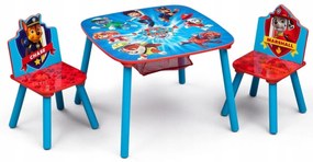 bHome Detský stôl s stoličkami Tlapková Patrola - záchranári