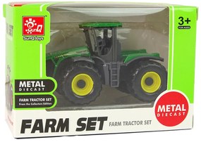 Lean Toys Zelený farmárky traktor