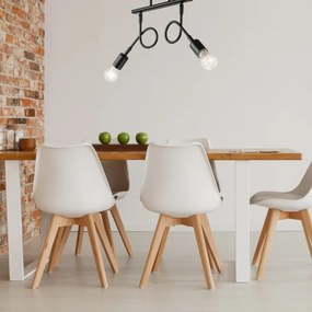 Prisadený luster HARRY 2xE27/60W/230V