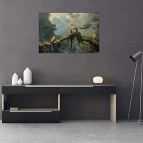 Obraz - Tropický les (90x60 cm)