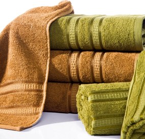 BAMBUSOVÝ UTERÁK MILA12 SADA 3KS 70X140 CM BÉŽOVÁ