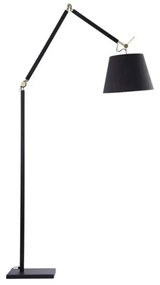 Dizajnová lampa Zyta čierne/zlaté